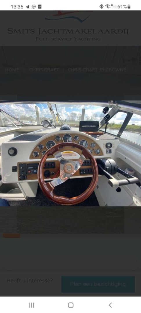 Chris Craft 33 Crowne