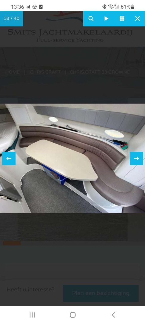 Chris Craft 33 Crowne