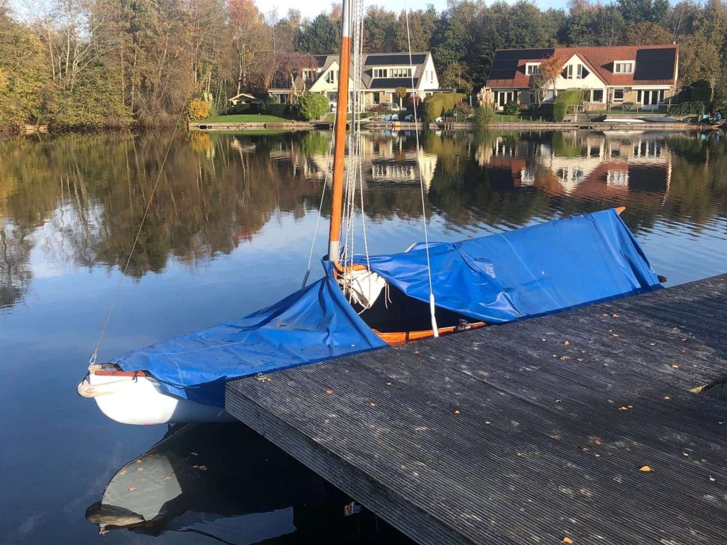 Zeilboot BM 16 kwadraat + trailer