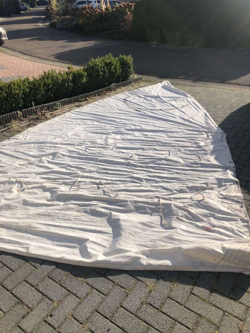 Zeilboot BM 16 kwadraat + trailer