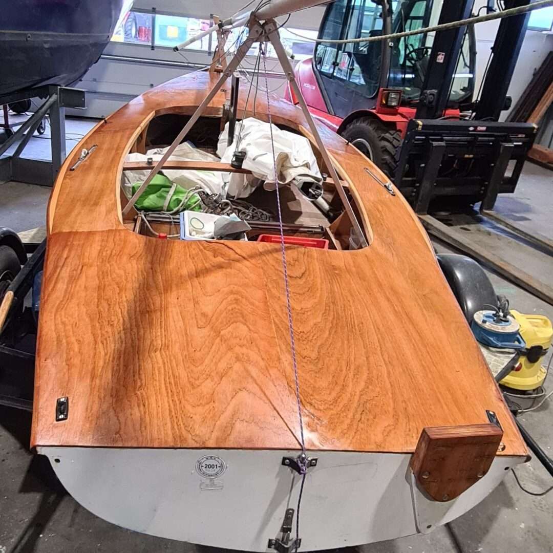 Jan van Gent 525 open hefkielzeilboot