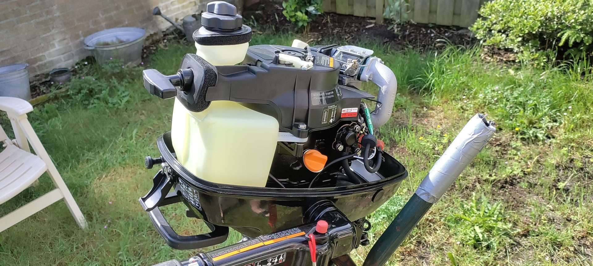 Buitenboordmotor Parson / Parsun 5 pk kortstaart