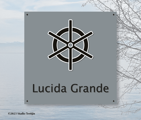 Dekluik regenzeiltje met naam van jouw boot.