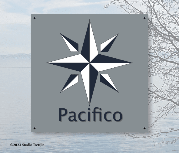 Dekluik regenzeiltje met naam van jouw boot.