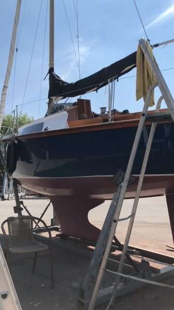 Waarschip 720 met werk