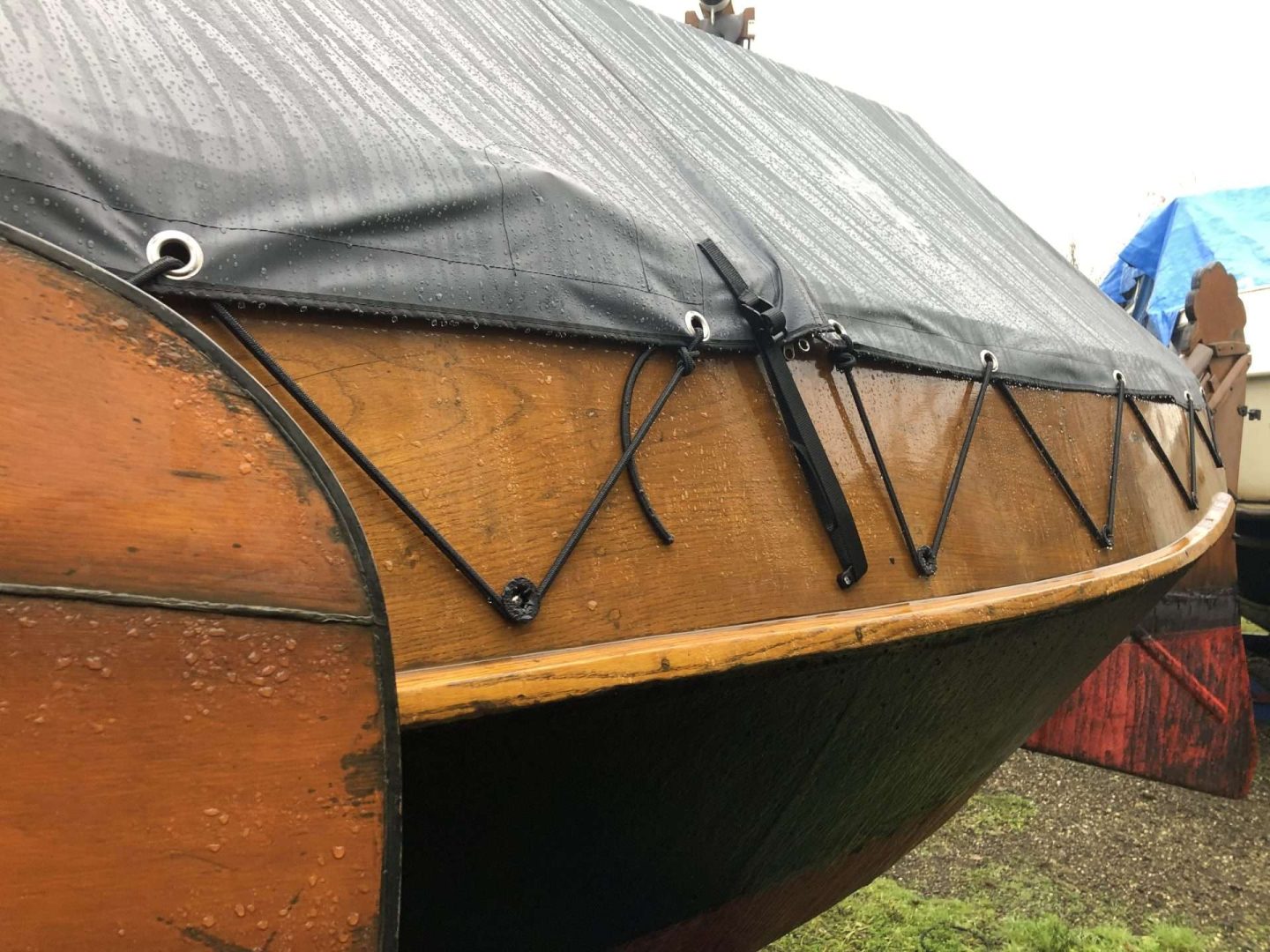 Zeepunter, houten sloep, Kuunder punter