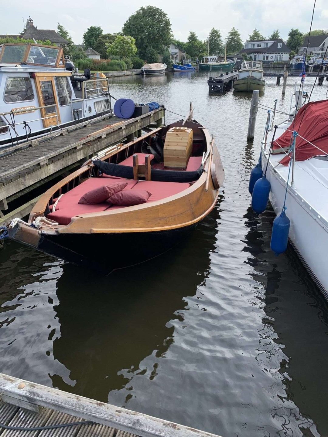 Zeepunter, houten sloep, Kuunder punter