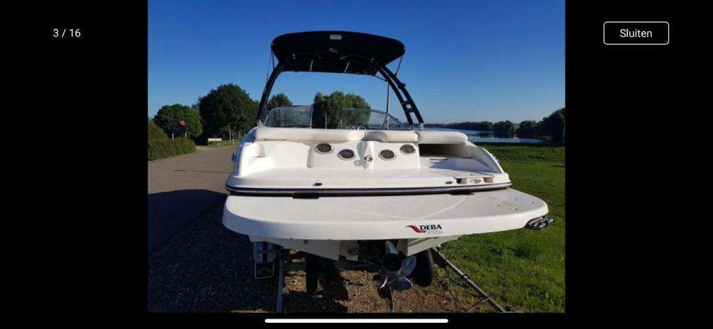 Bayliner 205 bj 2008 en nieuwe Mercruiser 5.0L MPI 260pk incl Trailer