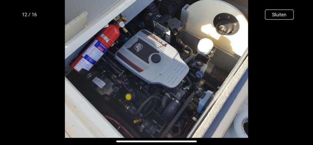 Bayliner 205 bj 2008 en nieuwe Mercruiser 5.0L MPI 260pk incl Trailer