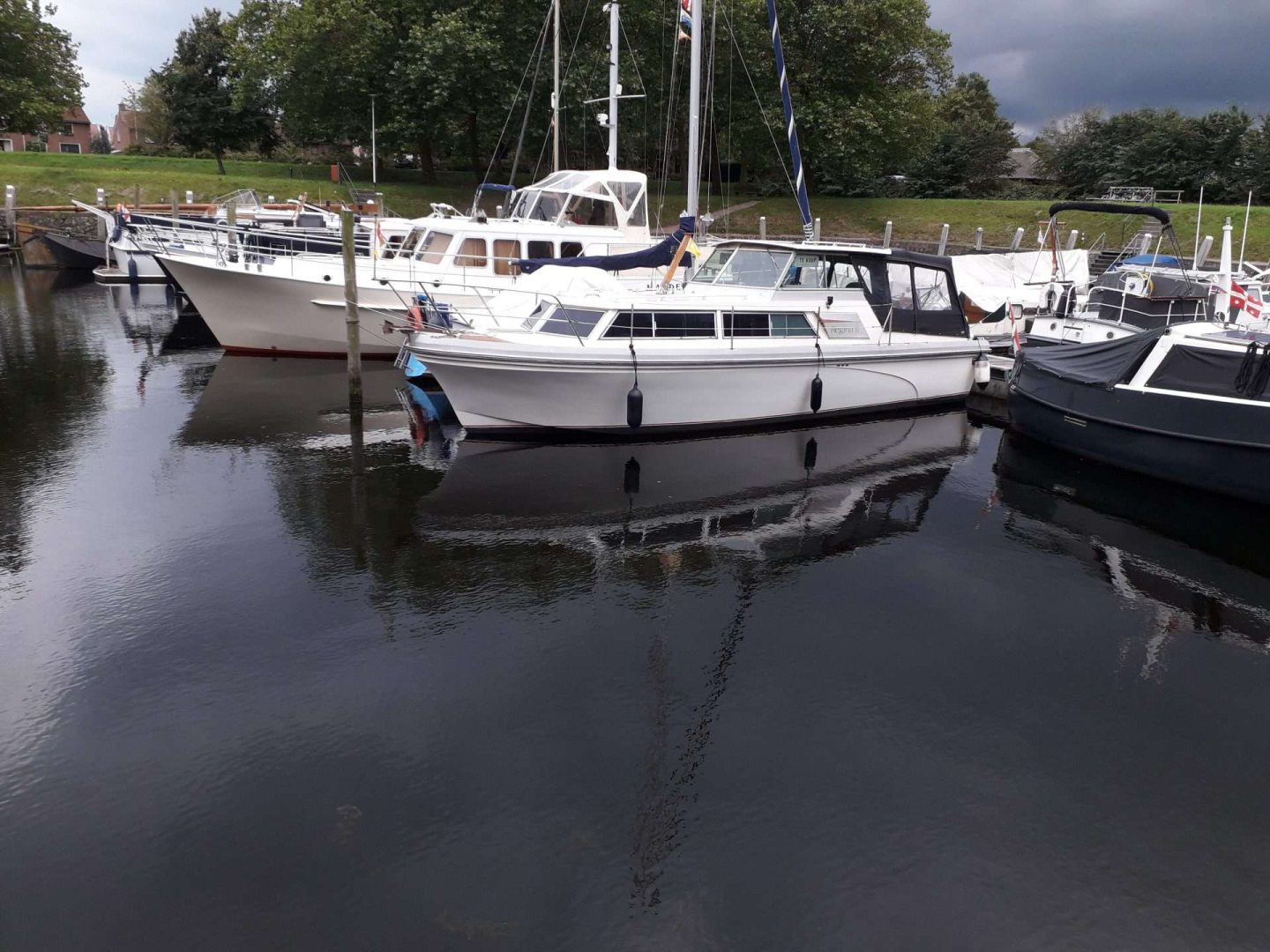 Princess 32 met boegschroef