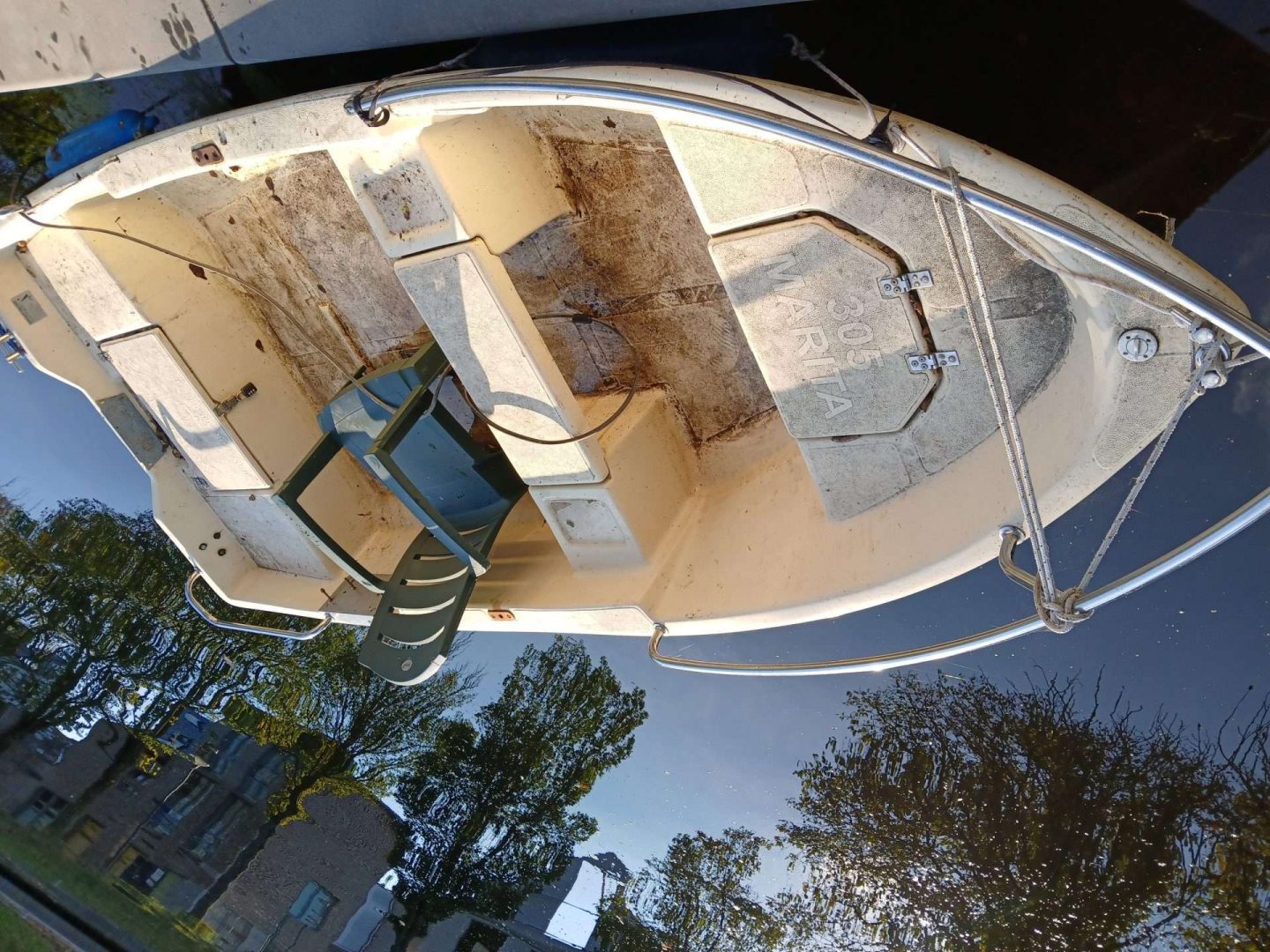 Leuke kinderboot marineren 305 + bb 2,5pk