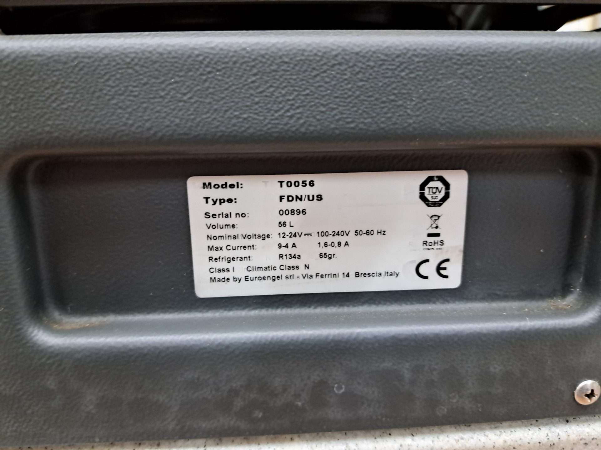 Euroengel T0056 Coldtainer 56L koel/vries 12 volt-220v