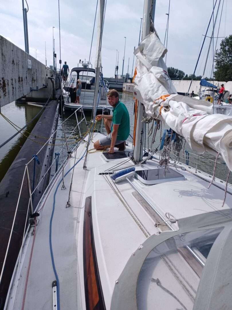 Jeanneau 28 zeilboot.