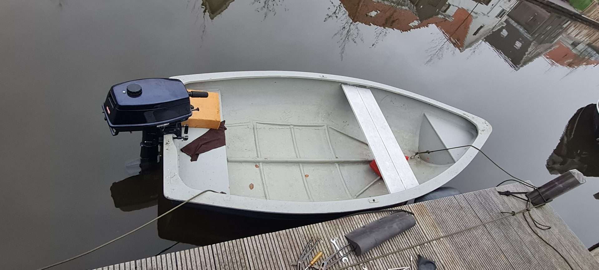 4pk Selva buitenboordmotor 2-takt (defect)