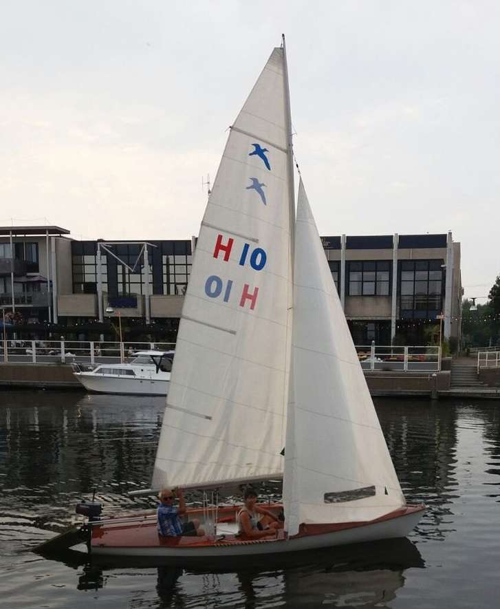 Jan van Gent 525 open hefkielzeilboot