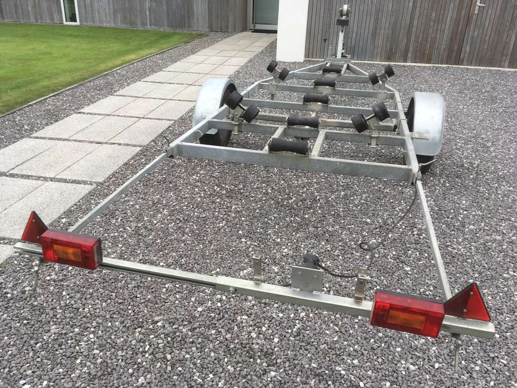 Boottrailer zeer degelijk