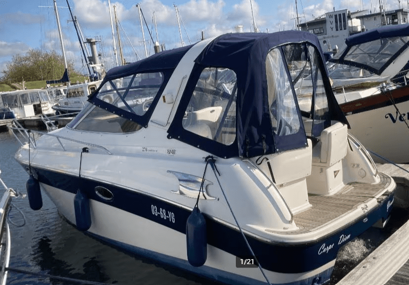 Bavaria 270 sport Volvo KAD 44 turbo diesel