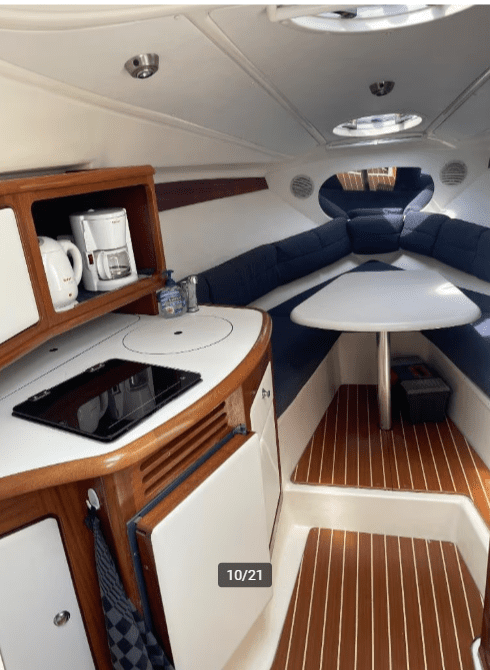 Bavaria 270 sport Volvo KAD 44 turbo diesel