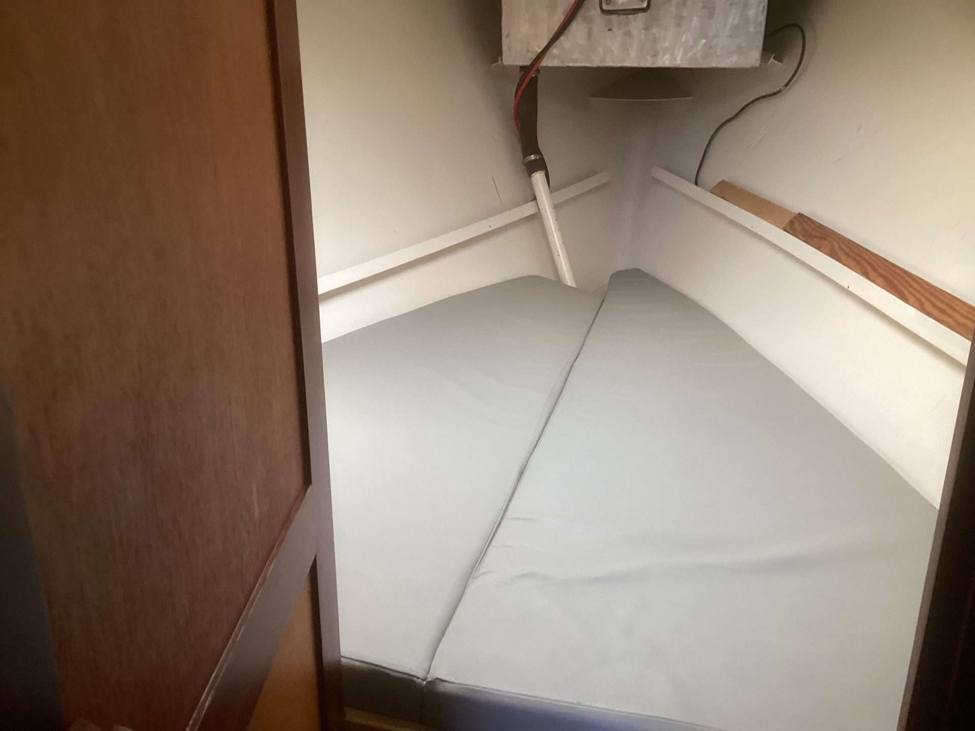 Meteoor zeilboot, stalen knikspant