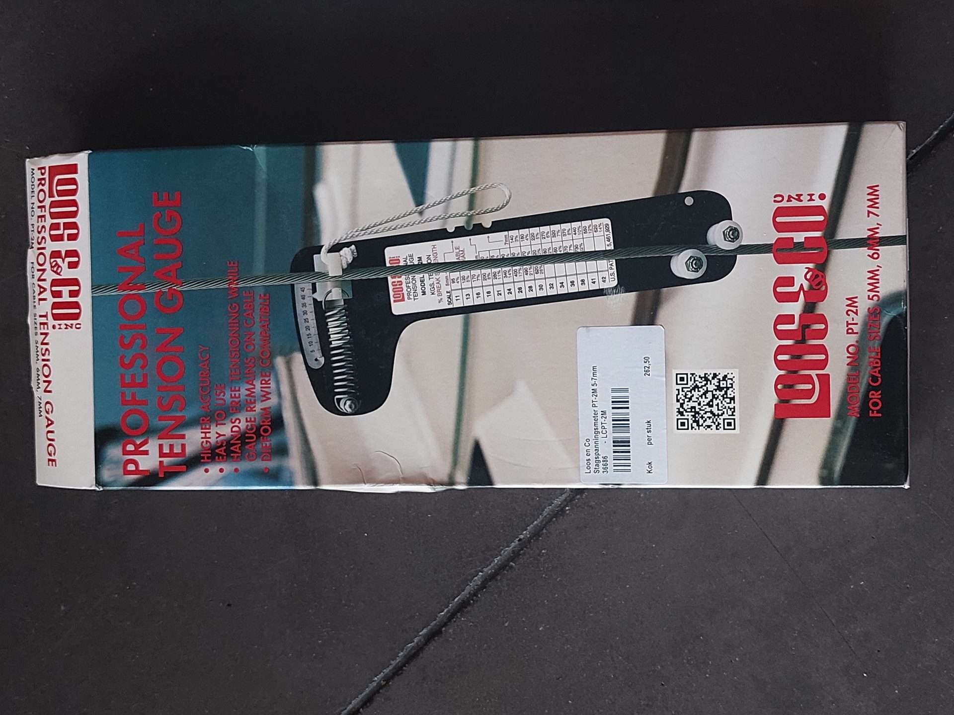 Stagspanningsmeter Loos & Co PT-2M 5-7mm