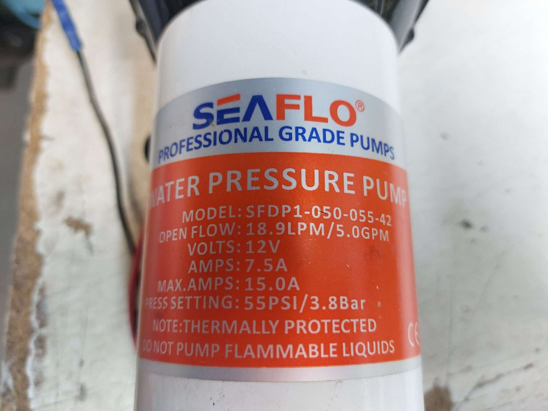 Seaflo Membraampomp NIEUW