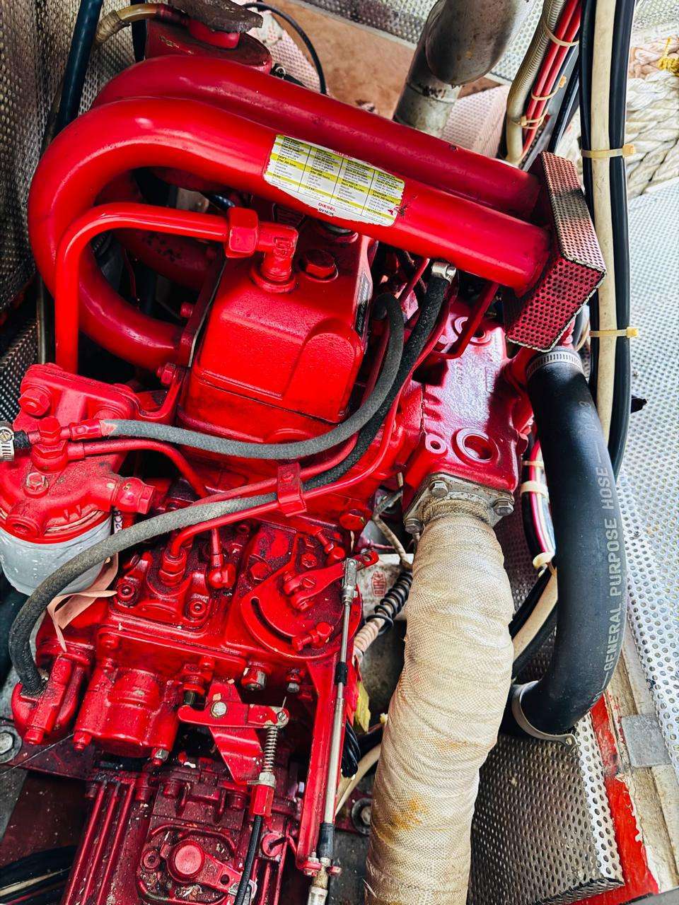 BUKH DV 29 diesel motor