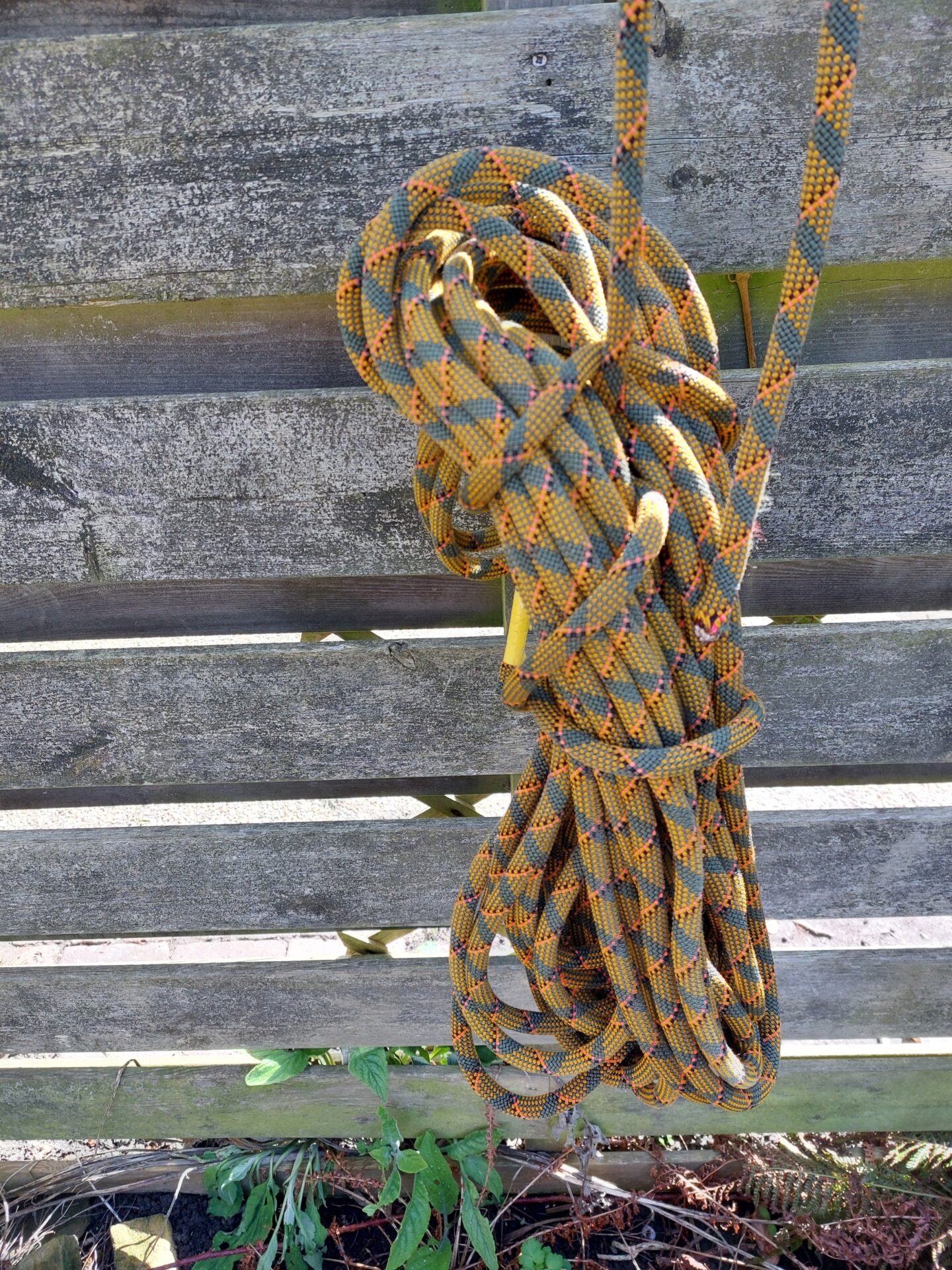 Schoten of vallentouw