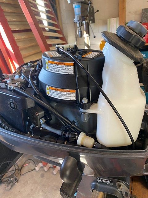 Yamaha buitenboordmotor 4 pk