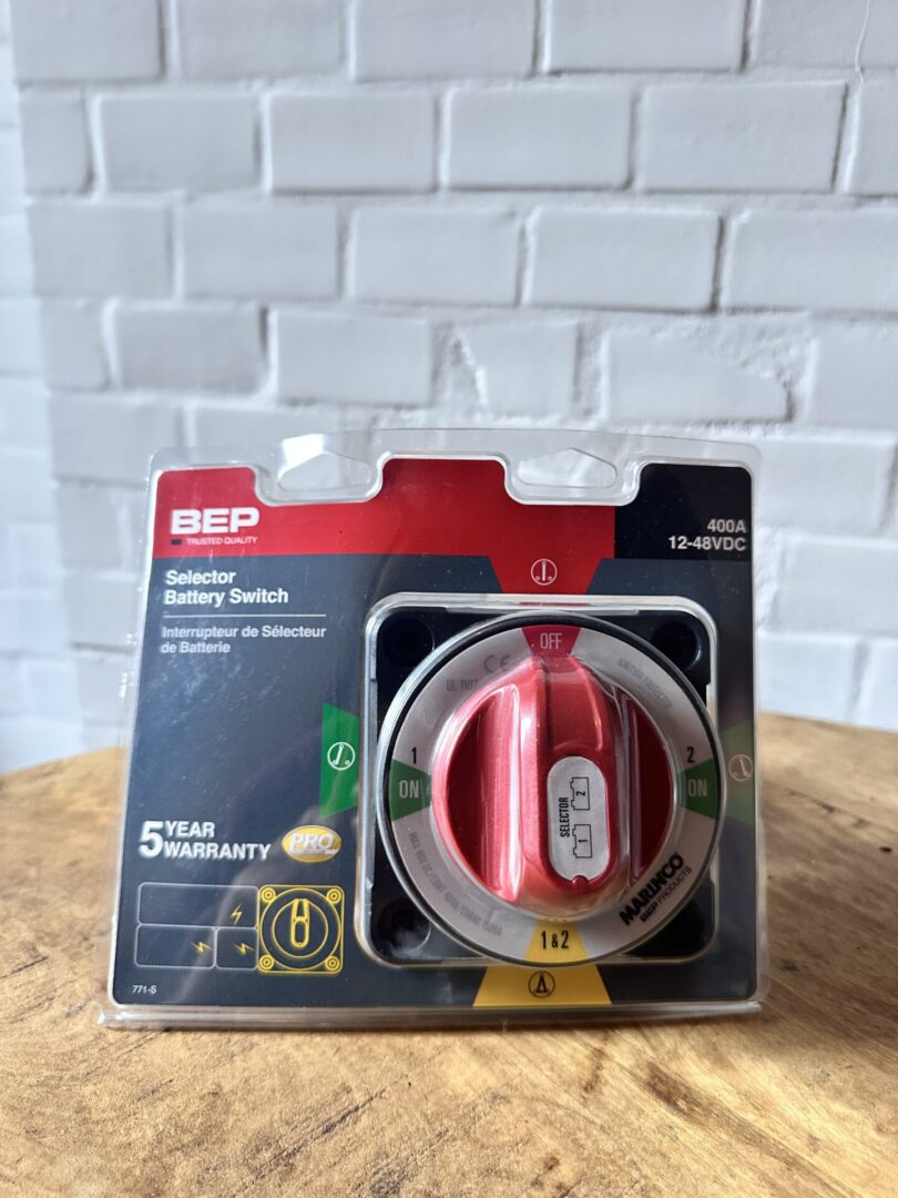 BEP Marine Pro Installer Selector Battery Switch (model 771-S)