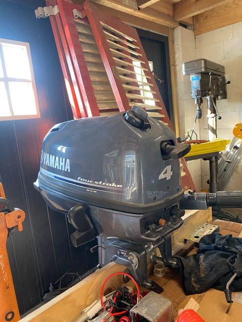 Yamaha buitenboordmotor 4 pk