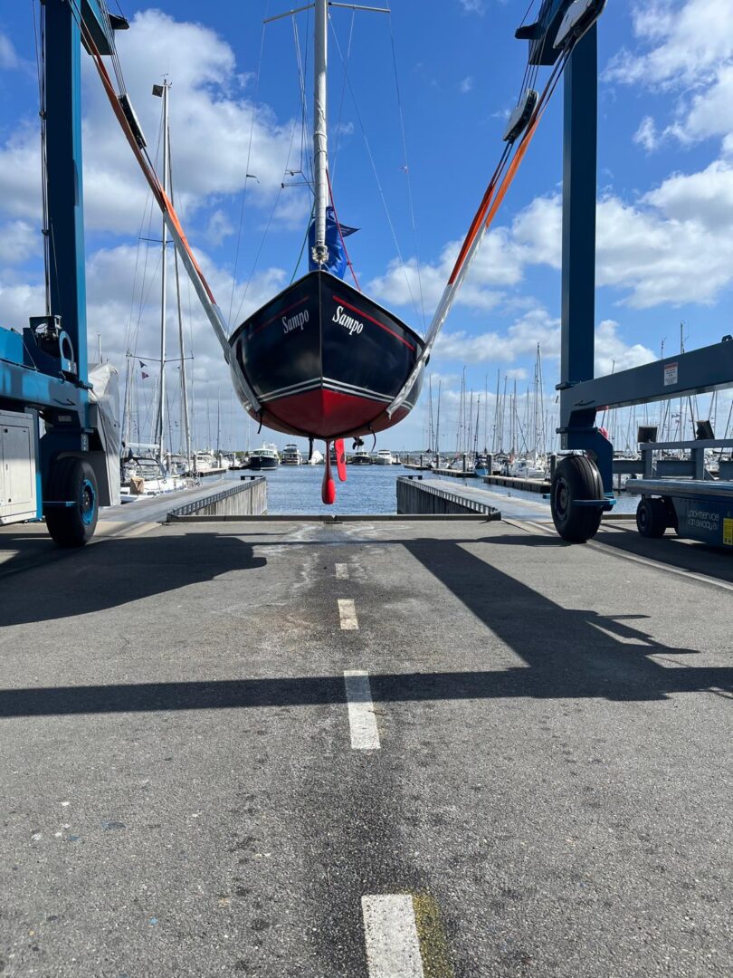 Open kielboot Carinco 606, daysailer, ontwerp Dick Koopmans