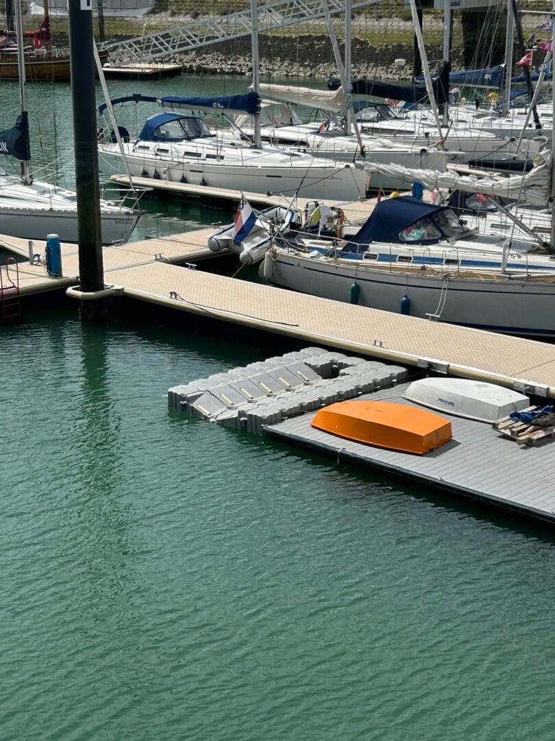 Opvaardock jetski/kleine boot
